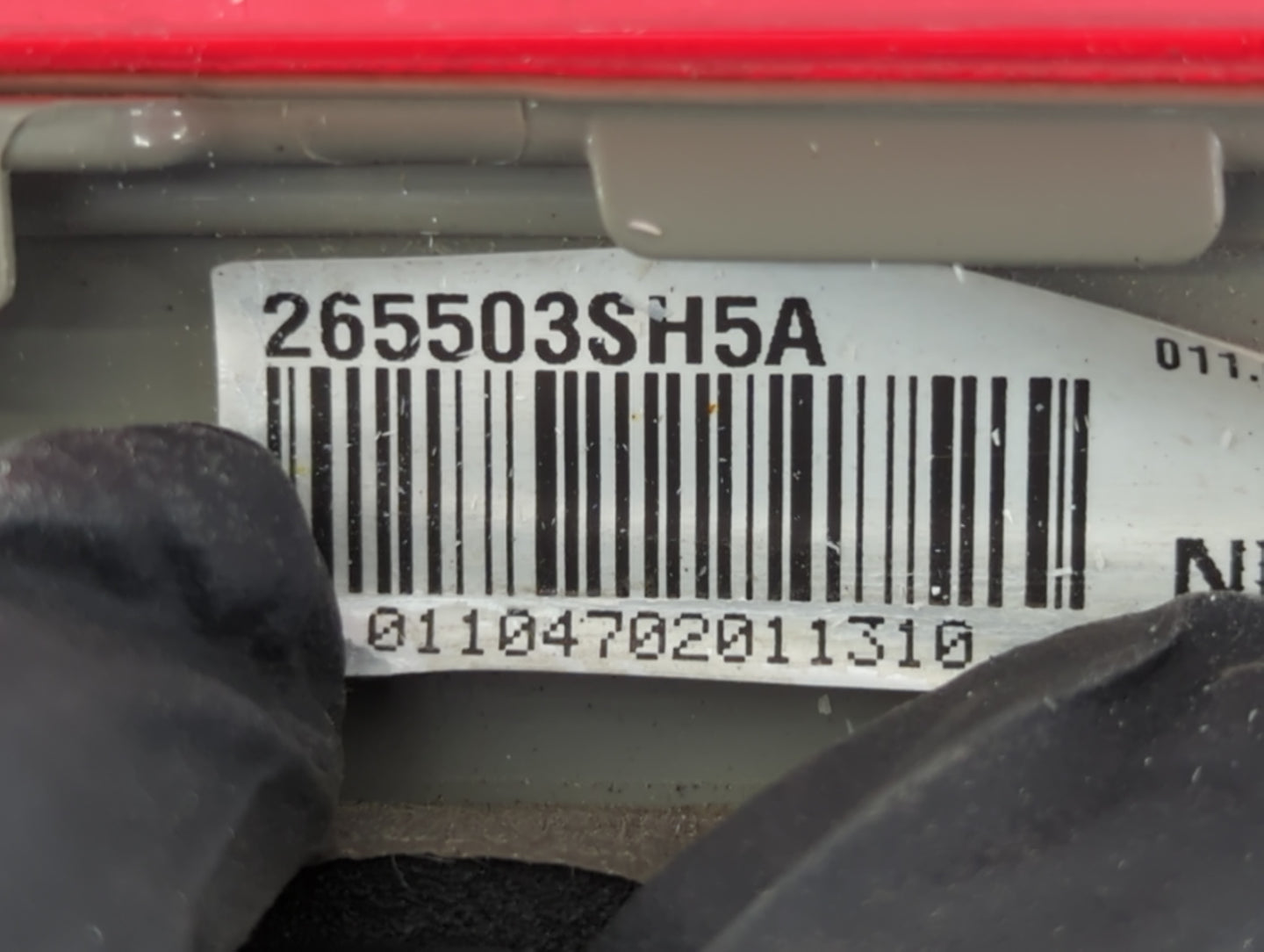 2013-2015 Nissan Sentra Tail Light Assembly Passenger Right OEM P/N:265503SH5A Fits Fits 2013 2014 2015 OEM Used Auto Parts 