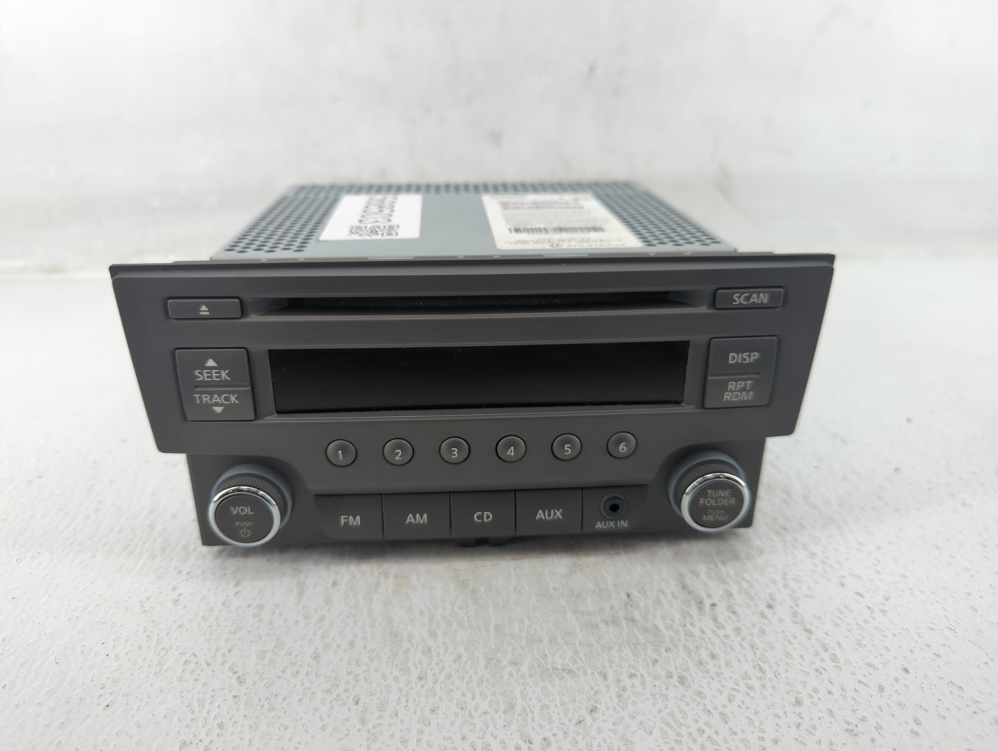 2013-2014 Nissan Sentra Am Fm Cd Player Radio Receiver - Oemusedautoparts1.com
