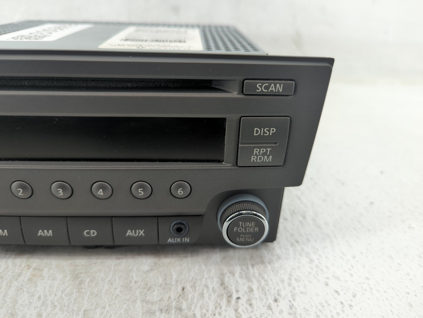 2013-2014 Nissan Sentra Am Fm Cd Player Radio Receiver - Oemusedautoparts1.com