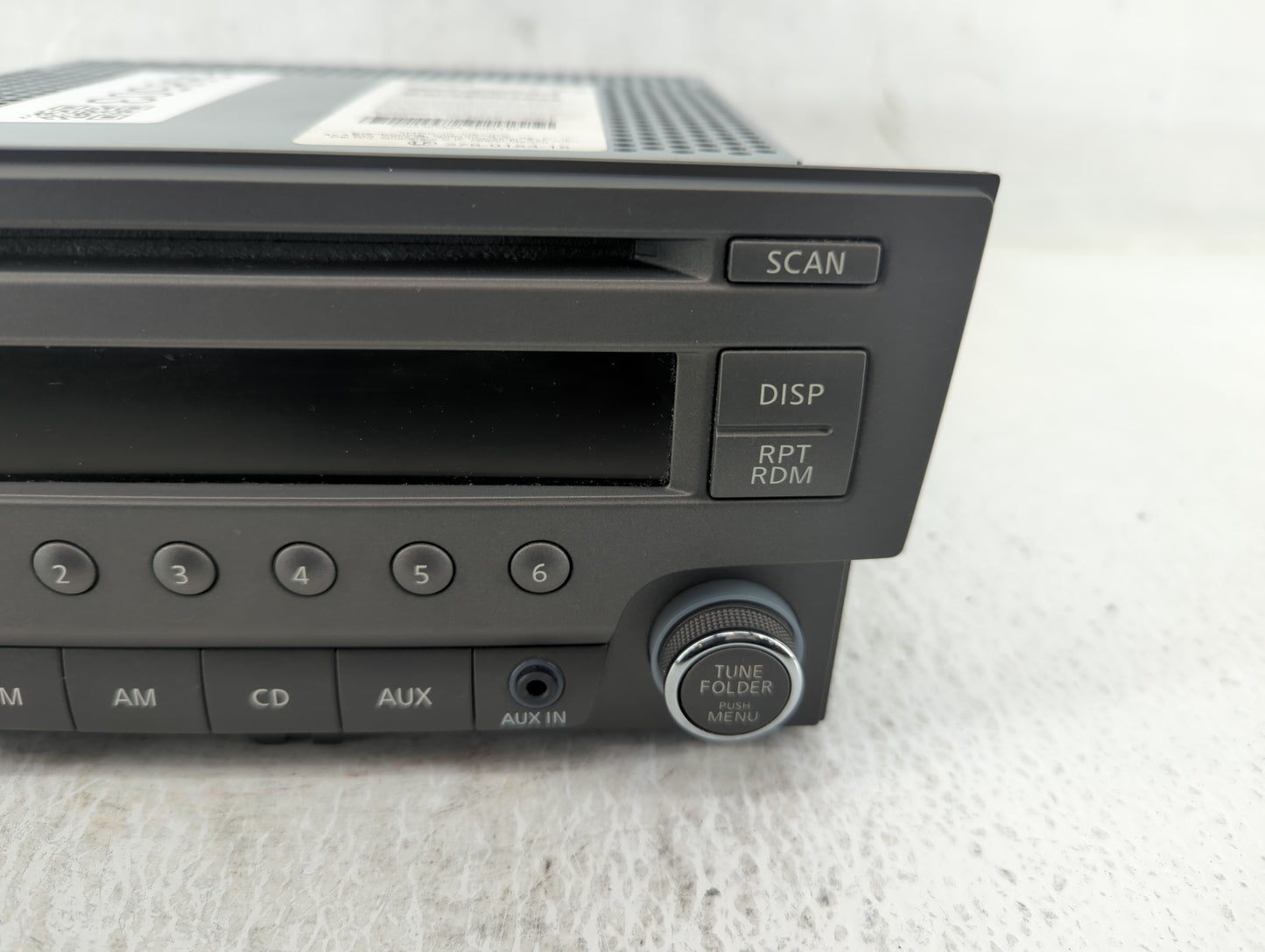 2013-2014 Nissan Sentra Am Fm Cd Player Radio Receiver - Oemusedautoparts1.com