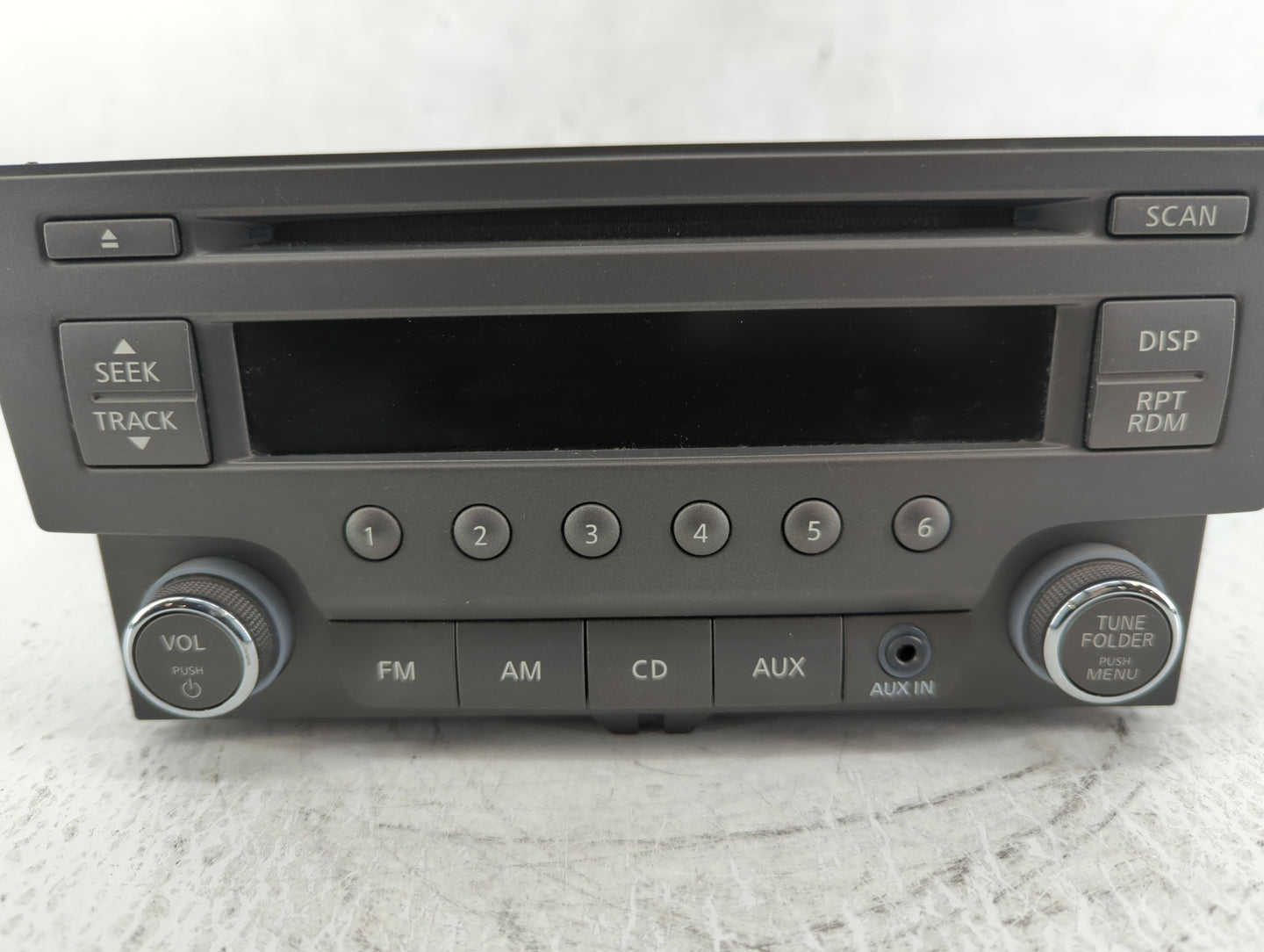 2013-2014 Nissan Sentra Radio AM FM Cd Player Receiver Replacement P/N:281853RA2A Fits Fits 2013 2014 OEM Used Auto Parts - 