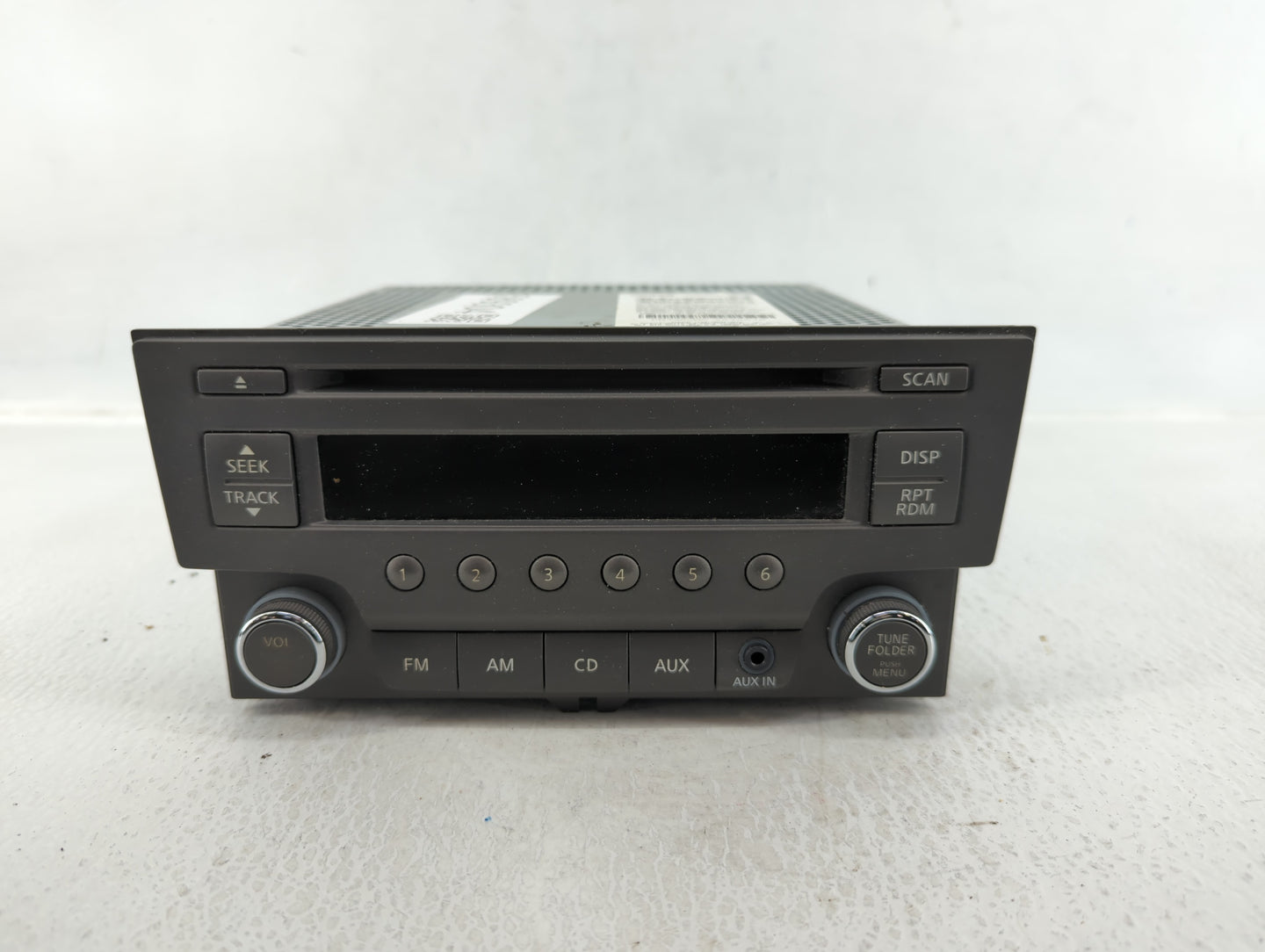2013-2014 Nissan Sentra Radio AM FM Cd Player Receiver Replacement P/N:281853RA2A Fits Fits 2013 2014 OEM Used Auto Parts - 