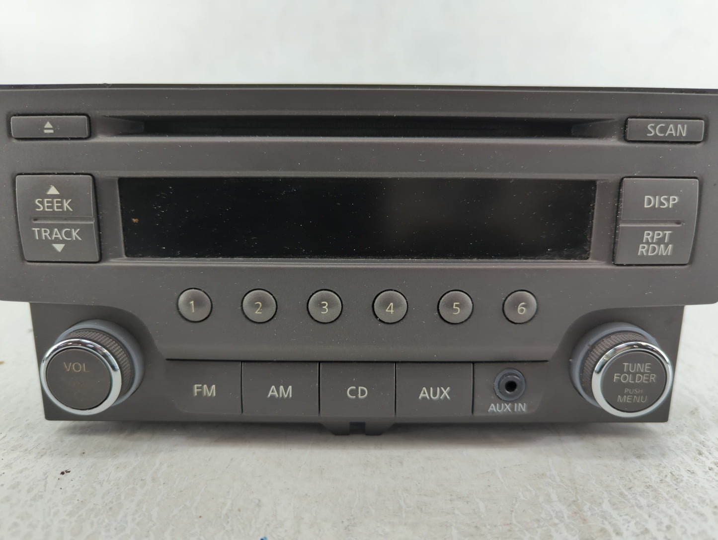 2013-2014 Nissan Sentra Radio AM FM Cd Player Receiver Replacement P/N:281853RA2A Fits Fits 2013 2014 OEM Used Auto Parts - 