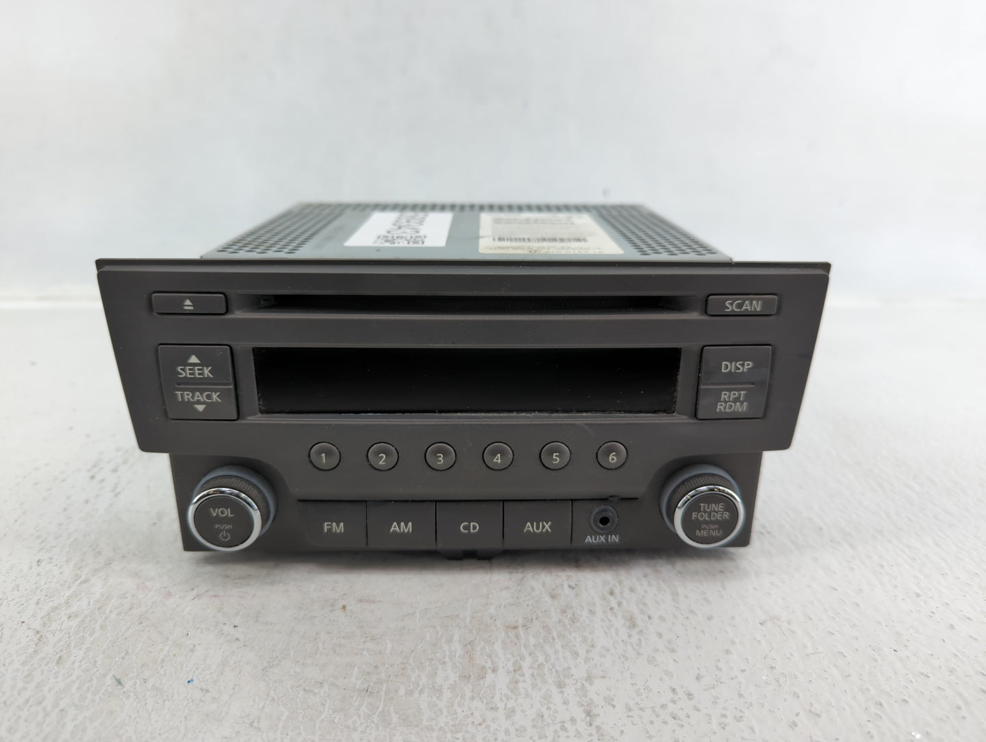 2013-2014 Nissan Sentra Radio AM FM Cd Player Receiver Replacement P/N:28185 3RA2A Fits Fits 2013 2014 OEM Used Auto Parts -