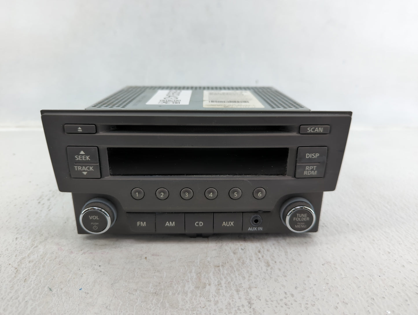 2013-2014 Nissan Sentra Radio AM FM Cd Player Receiver Replacement P/N:28185 3RA2A Fits Fits 2013 2014 OEM Used Auto Parts -