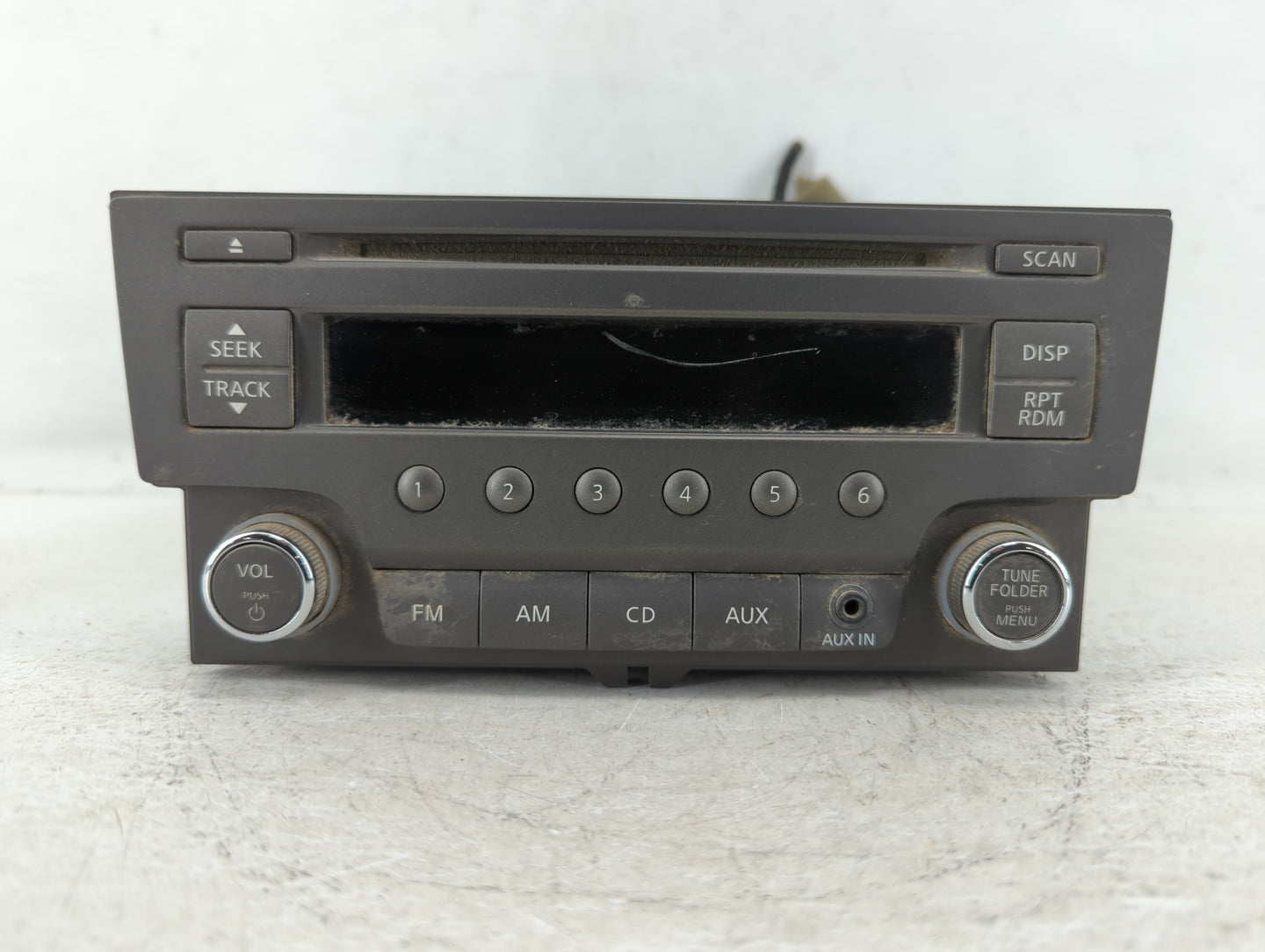 2013-2014 Nissan Sentra Radio AM FM Cd Player Receiver Replacement P/N:28185 3RA2A Fits Fits 2013 2014 OEM Used Auto Parts -