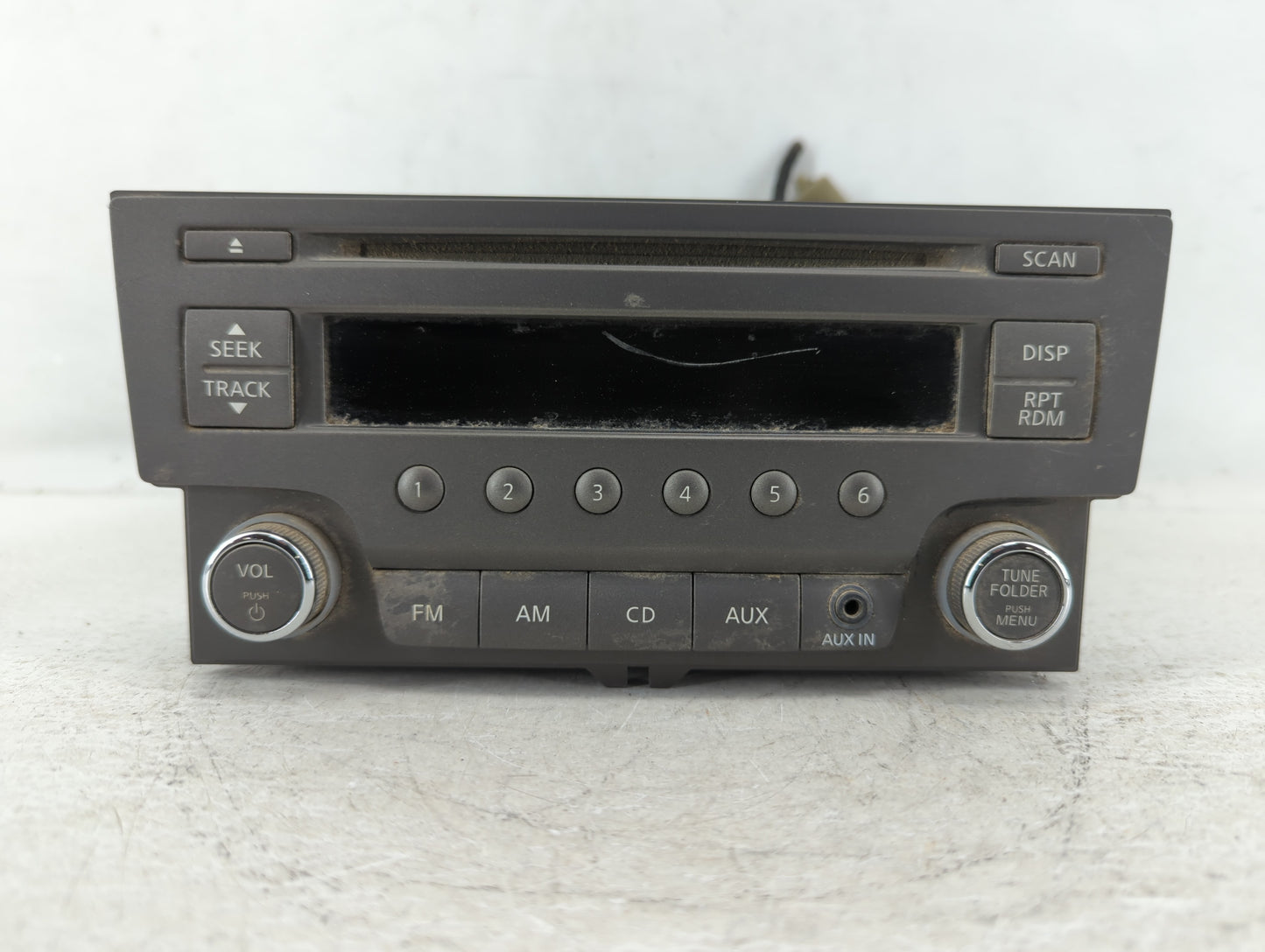 2013-2014 Nissan Sentra Radio AM FM Cd Player Receiver Replacement P/N:28185 3RA2A Fits Fits 2013 2014 OEM Used Auto Parts -