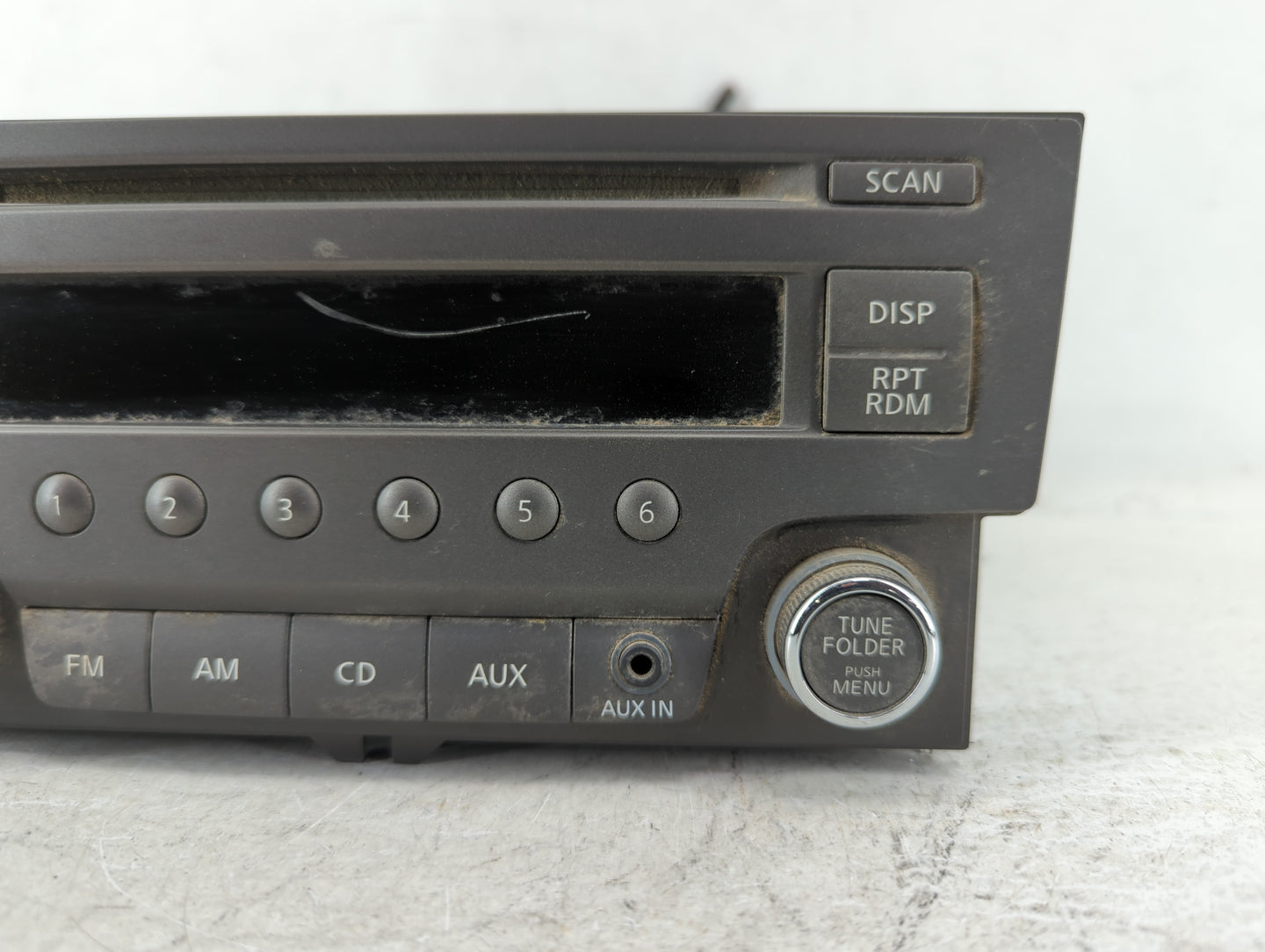 2013-2014 Nissan Sentra Radio AM FM Cd Player Receiver Replacement P/N:28185 3RA2A Fits Fits 2013 2014 OEM Used Auto Parts -