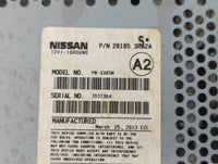 2013-2014 Nissan Sentra Radio AM FM Cd Player Receiver Replacement P/N:28185 3RA2A Fits Fits 2013 2014 OEM Used Auto Parts -