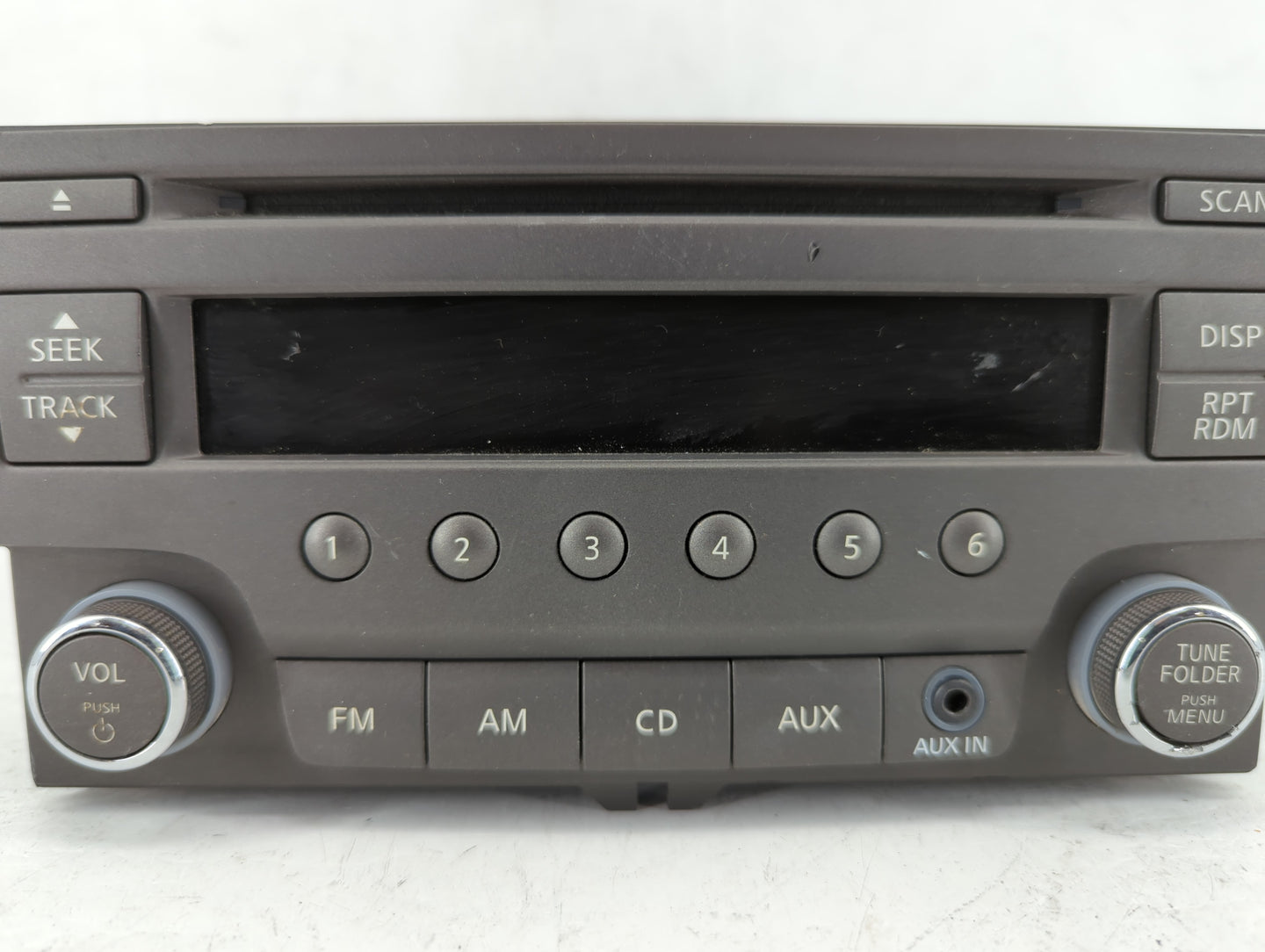 2013-2014 Nissan Sentra Radio AM FM Cd Player Receiver Replacement P/N:28185 3RA2A Fits Fits 2013 2014 OEM Used Auto Parts -