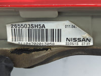 2013-2015 Nissan Sentra Tail Light Assembly Passenger Right OEM P/N:265503SH5A Fits Fits 2013 2014 2015 OEM Used Auto Parts 
