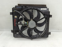 2013-2014 Nissan Sentra Left Radiator Fan Motor Assembly Black - Oemusedautoparts1.com