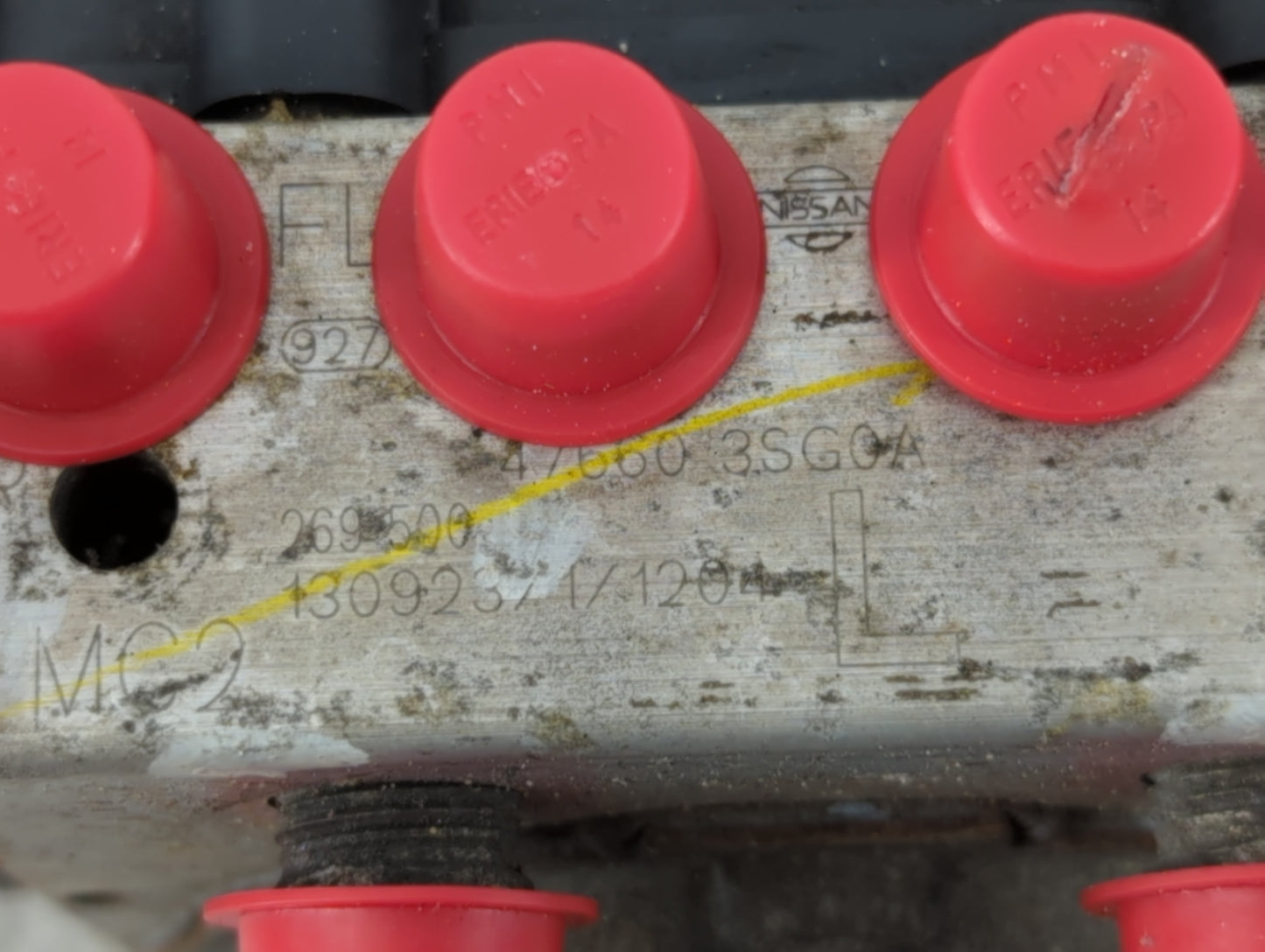 2013-2014 Nissan Sentra ABS Pump Control Module Replacement P/N:130923 269 500, 47660 3SG0A Fits Fits 2013 2014 OEM Used Aut