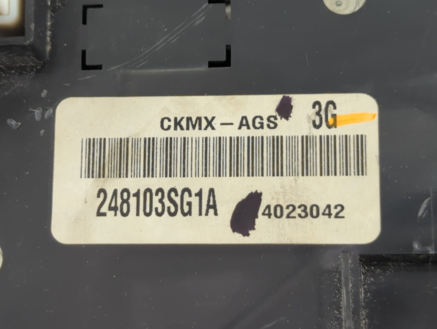2013-2014 Nissan Sentra Instrument Cluster Speedometer Gauges P/N:248103SG1A Fits Fits 2013 2014 OEM Used Auto Parts - Oemus
