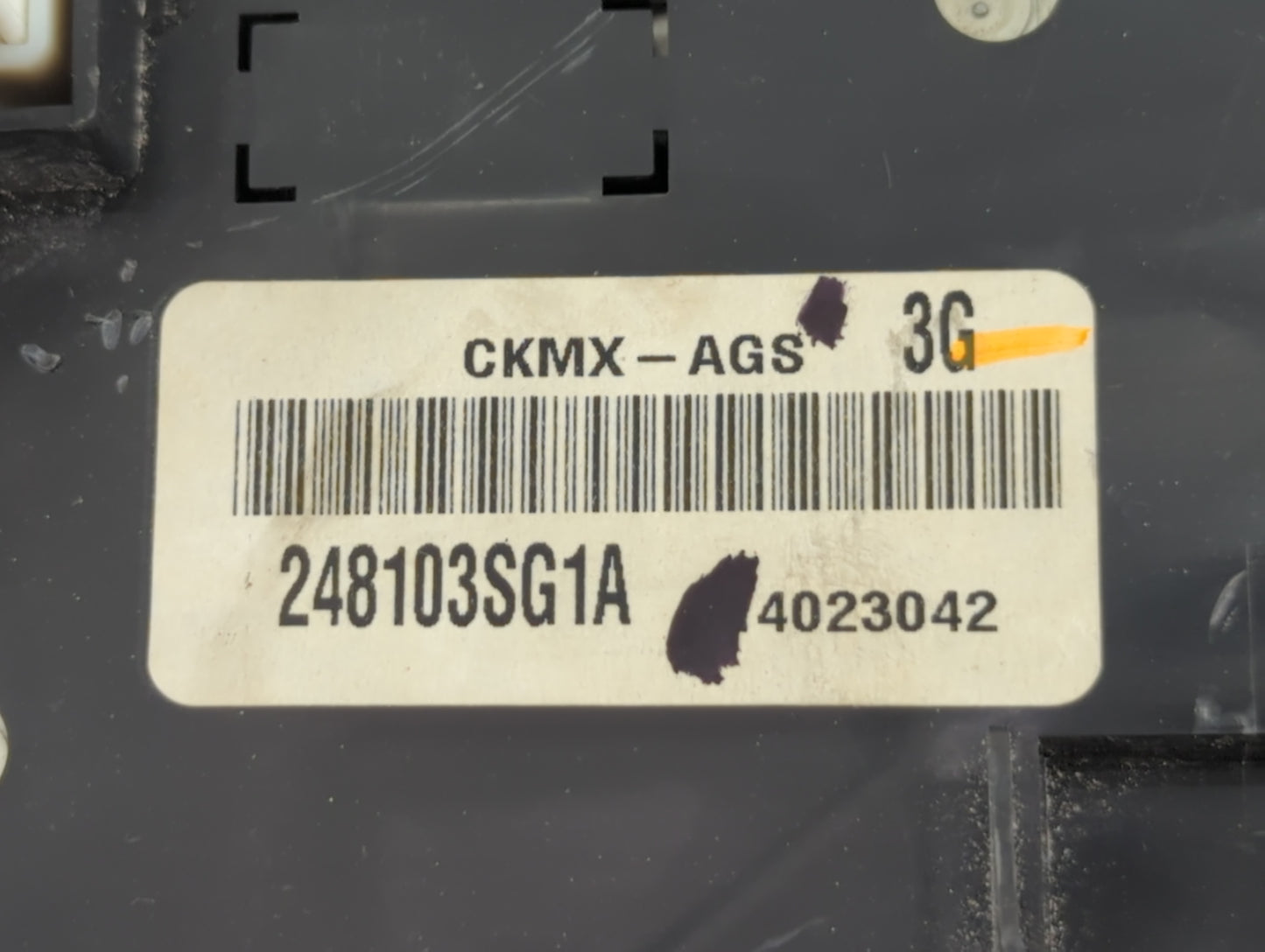 2013-2014 Nissan Sentra Instrument Cluster Speedometer Gauges P/N:248103SG1A Fits Fits 2013 2014 OEM Used Auto Parts - Oemus