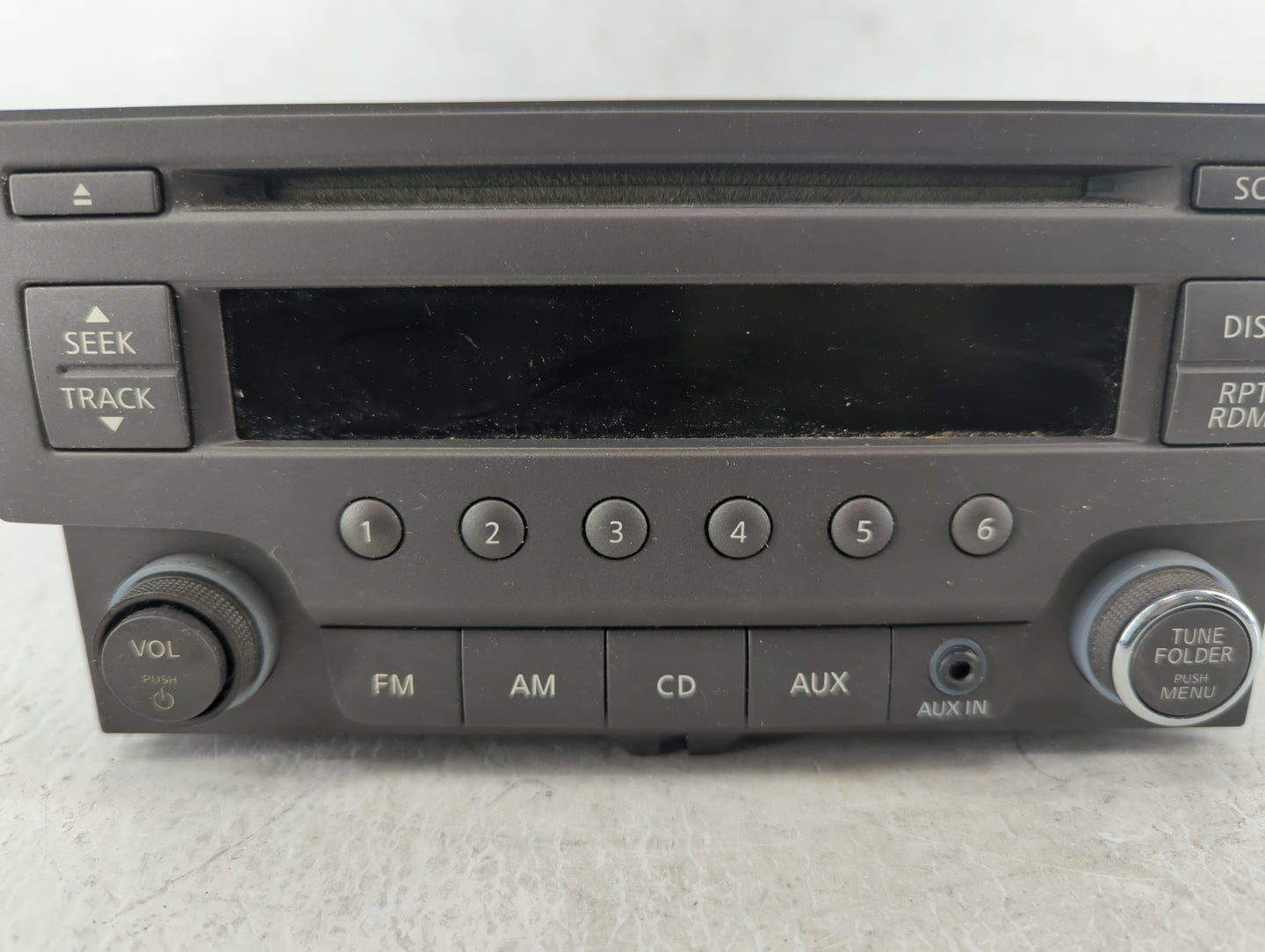 2013-2014 Nissan Sentra Am Fm Cd Player Radio Receiver - Oemusedautoparts1.com