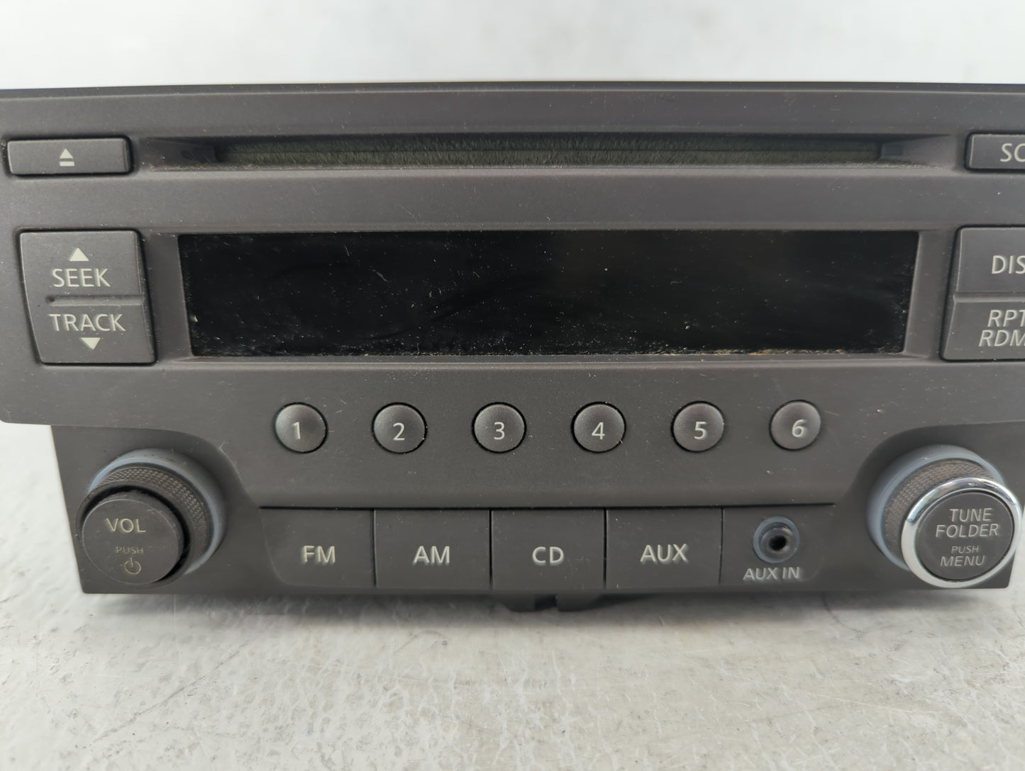 2013-2014 Nissan Sentra Am Fm Cd Player Radio Receiver - Oemusedautoparts1.com