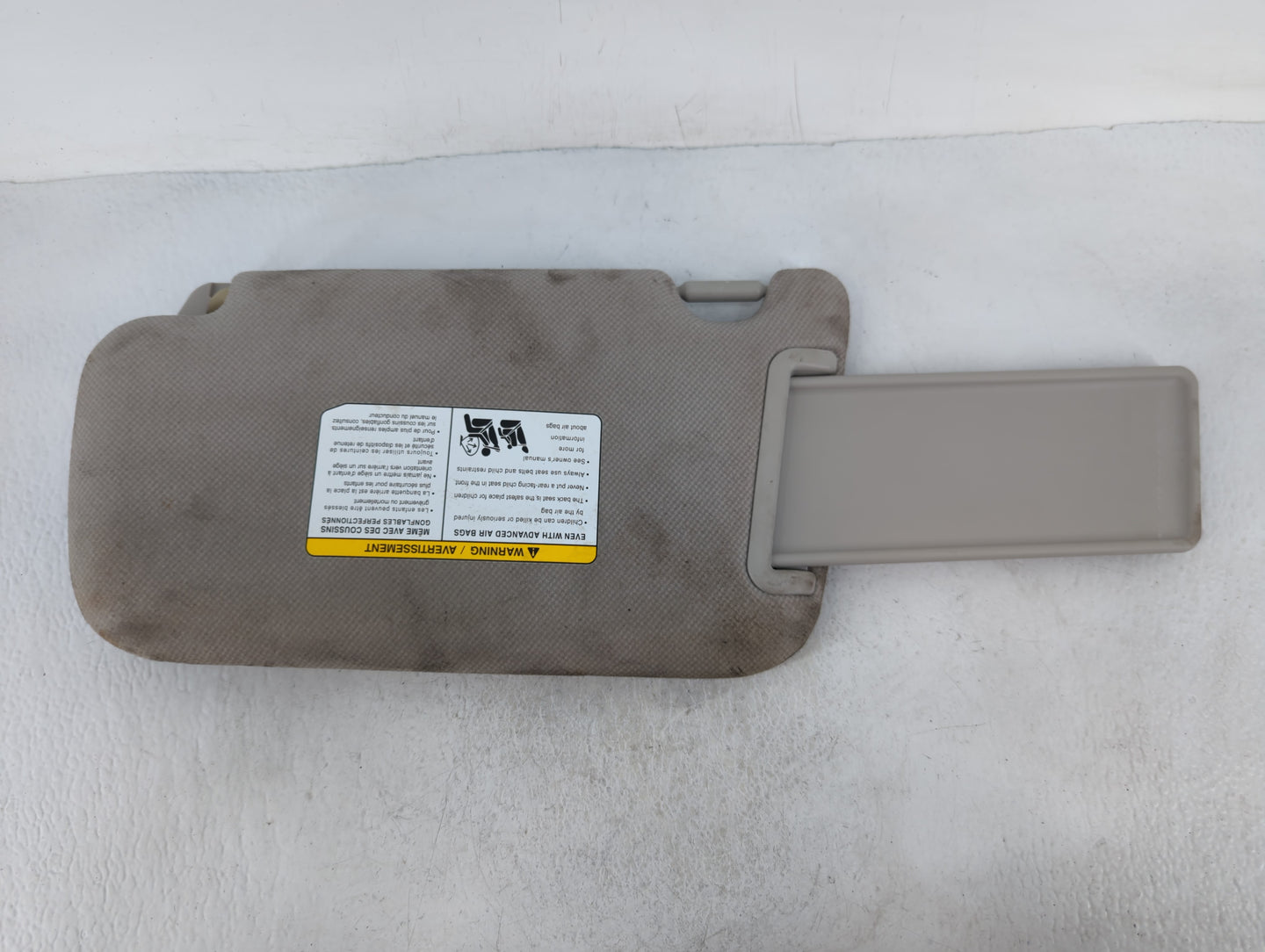 2013-2019 Nissan Sentra Sun Visor Shade Replacement Passenger Right Mirror Fits Fits 2012 2013 2014 2015 2016 2017 2018 2019