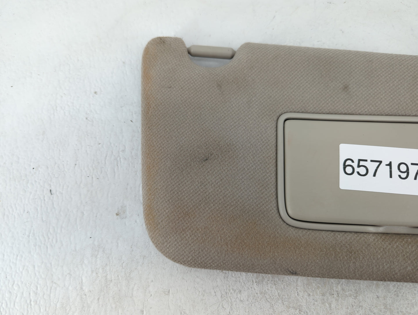2013-2019 Nissan Sentra Sun Visor Shade Replacement Passenger Right Mirror Fits Fits 2012 2013 2014 2015 2016 2017 2018 2019