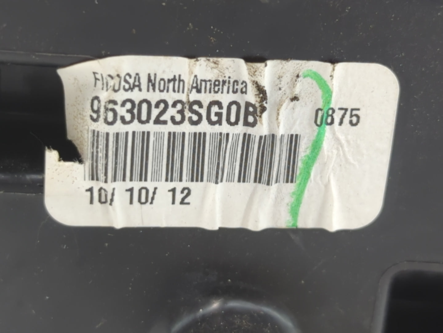 2013-2015 Nissan Sentra Driver Side View Mirror - Left Door Mirror OEM Used - Oemusedautoparts1.com