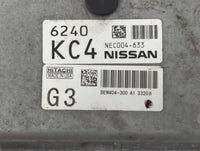 2013-2015 Nissan Sentra PCM Engine Control Computer ECU ECM PCU OEM P/N:NEC004-633 BEM404-300 A1 3320B Fits Fits 2013 2014 2