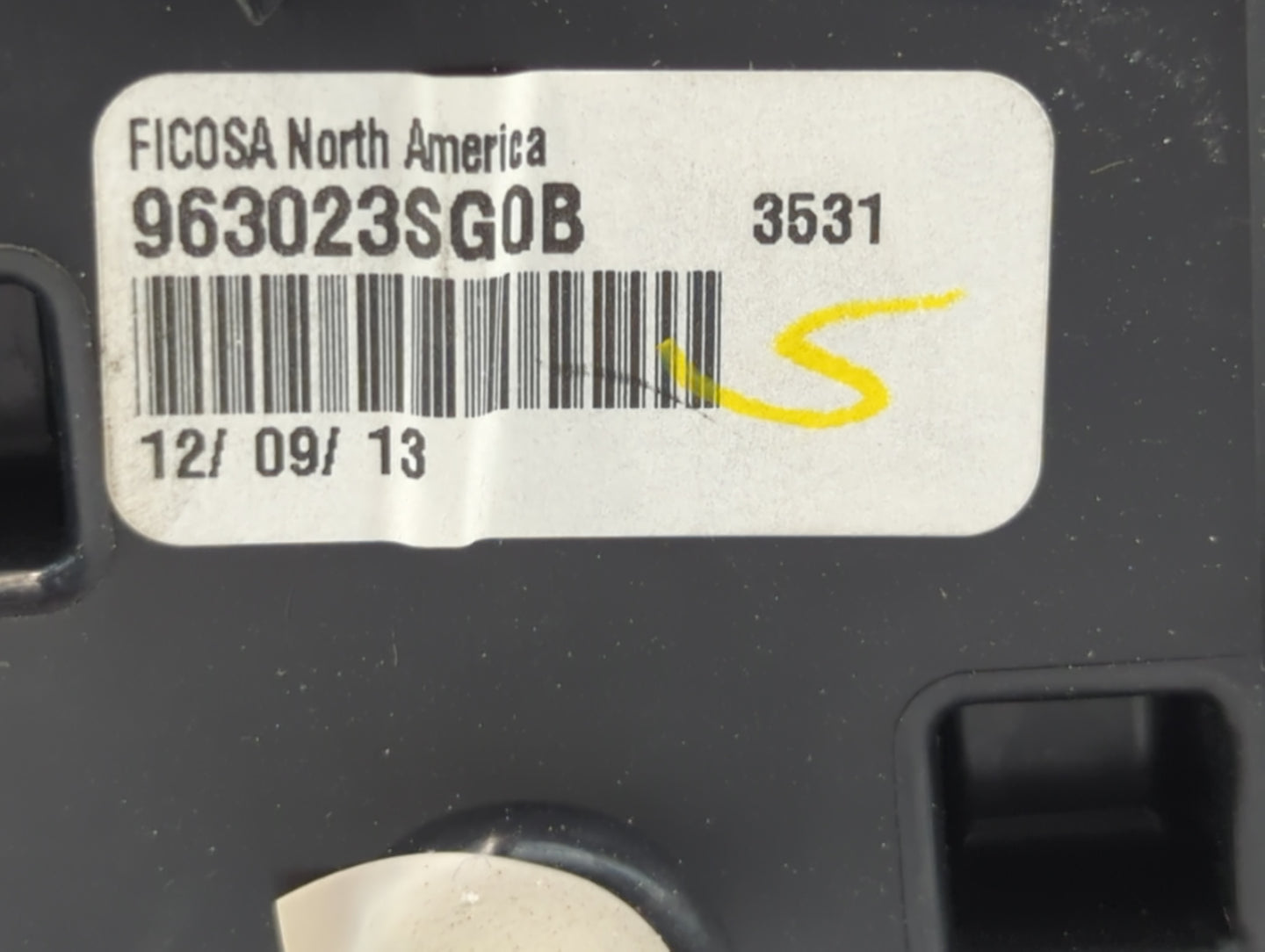 2013-2015 Nissan Sentra Driver Side View Mirror - Left Door Mirror OEM Used - Oemusedautoparts1.com