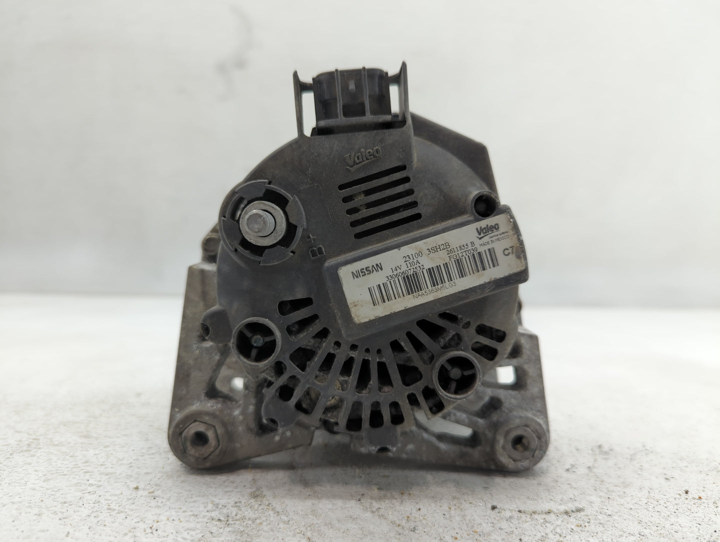 2013-2019 Nissan Sentra Alternator Replacement Generator Charging Assembly Engine OEM P/N:2611855 B 23100 3SH2B Fits OEM Use