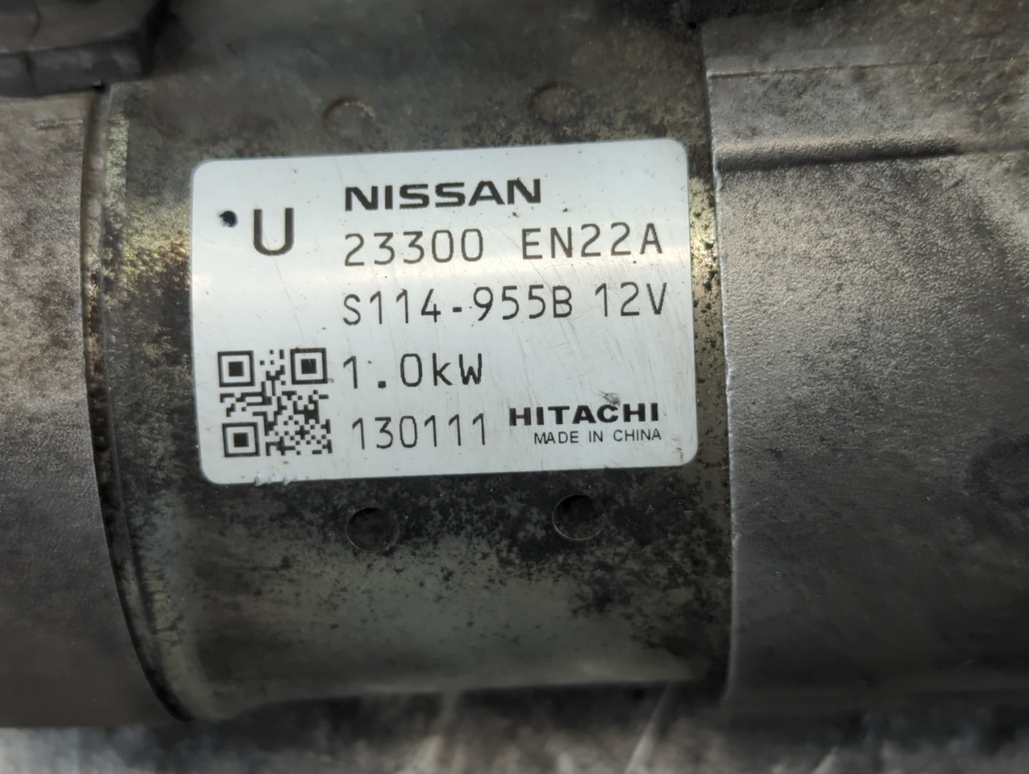 2013-2019 Nissan Sentra Car Starter Motor Solenoid OEM P/N:23300 EN22A Fits Fits 2013 2014 2015 2016 2017 2018 2019 2020 OEM