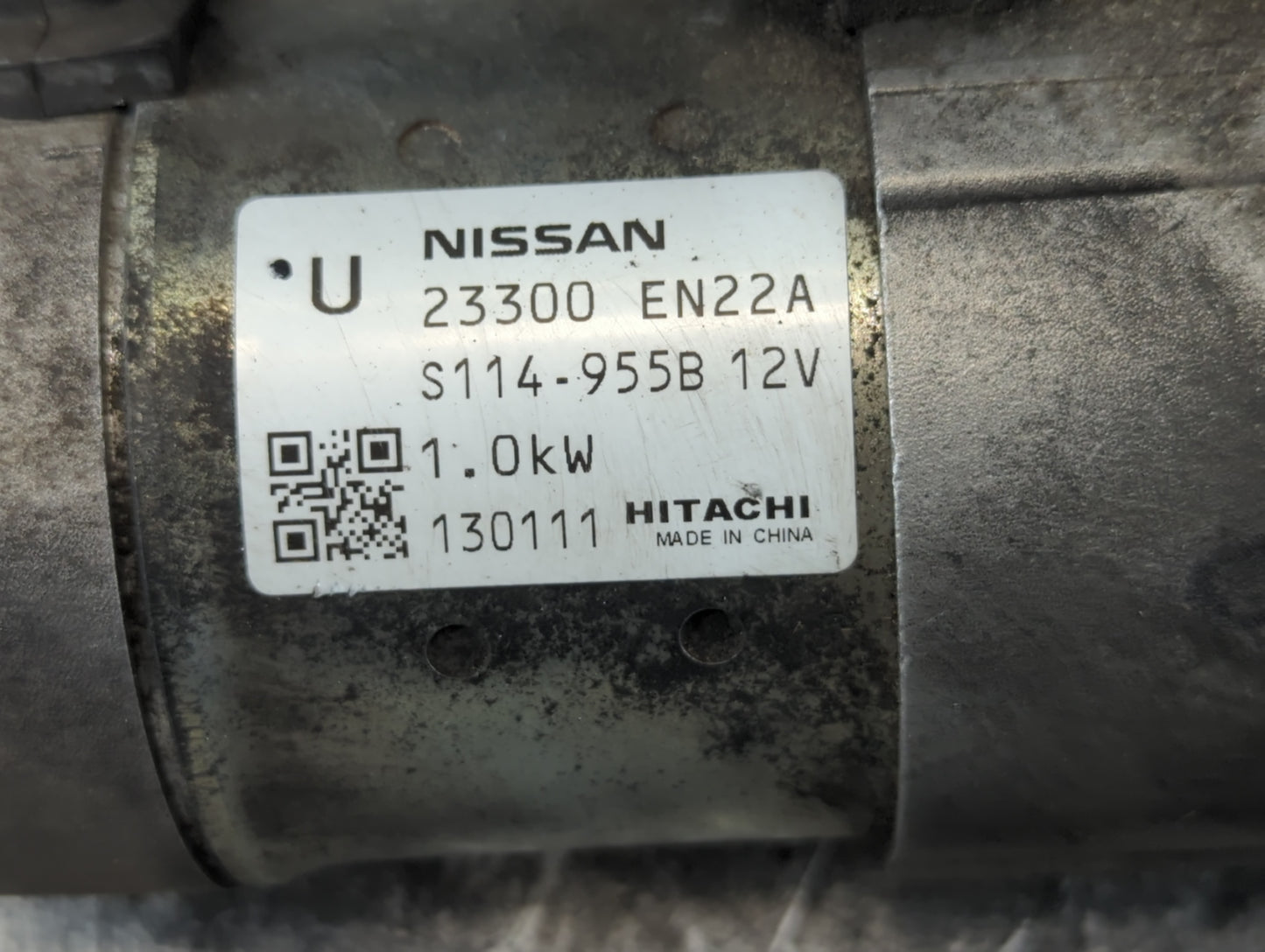 2013-2019 Nissan Sentra Car Starter Motor Solenoid OEM P/N:23300 EN22A Fits Fits 2013 2014 2015 2016 2017 2018 2019 2020 OEM