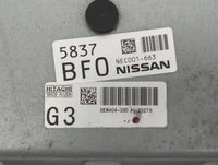 2013-2015 Nissan Sentra PCM Engine Control Computer ECU ECM PCU OEM P/N:5837 BF0 NEC001-663 Fits Fits 2013 2014 2015 OEM Use