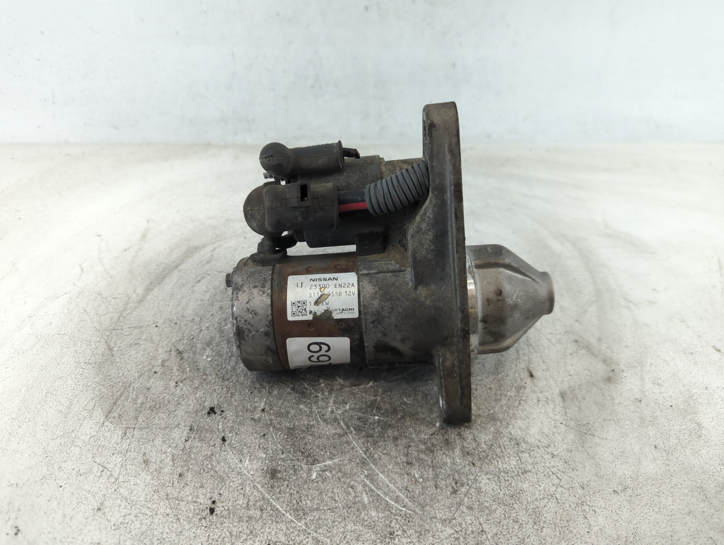 2013-2019 Nissan Sentra Car Starter Motor Solenoid OEM P/N:S114 055B 23300 EN22A Fits Fits 2013 2014 2015 2016 2017 2018 201