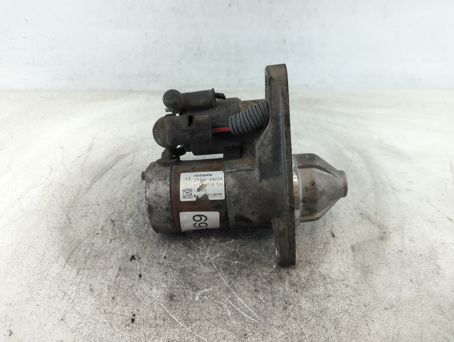 2013-2019 Nissan Sentra Car Starter Motor Solenoid OEM P/N:S114 055B 23300 EN22A Fits Fits 2013 2014 2015 2016 2017 2018 201