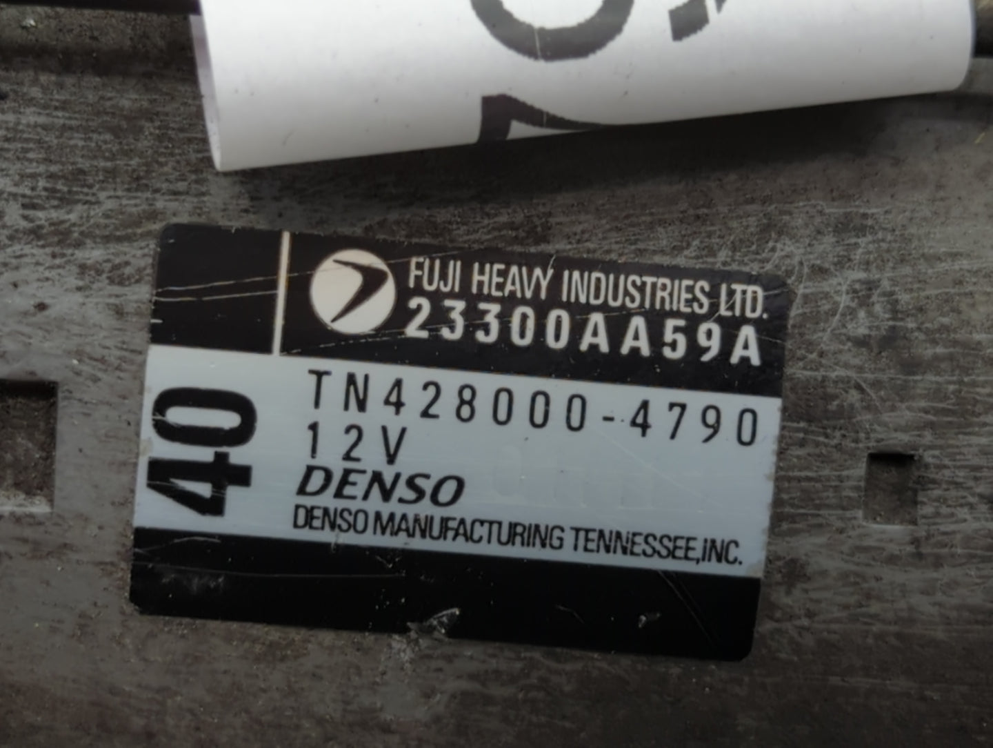 2013-2019 Nissan Sentra Car Starter Motor Solenoid OEM P/N:TN428000-4790 23300AA59A Fits OEM Used Auto Parts - Oemusedautopa