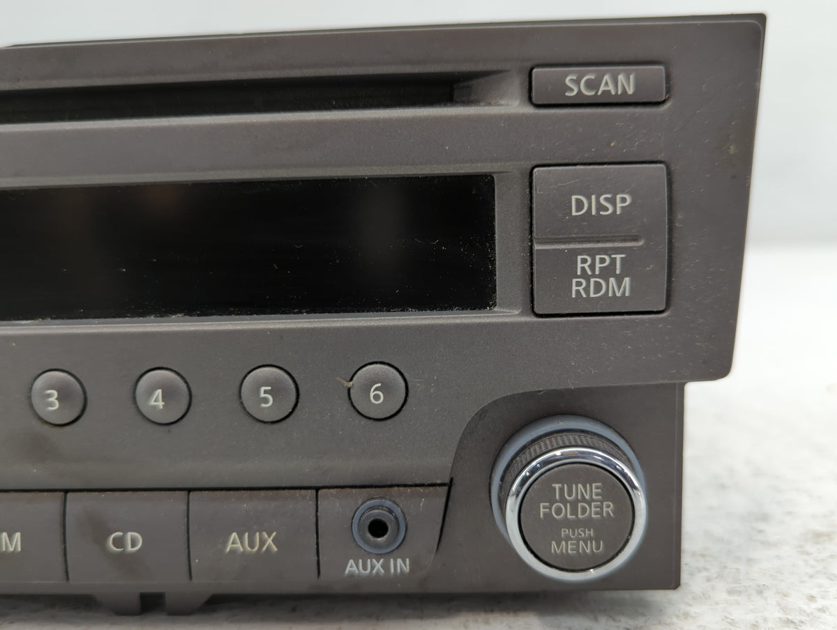 2013-2014 Nissan Sentra Am Fm Cd Player Radio Receiver 729447 - Oemusedautoparts1.com