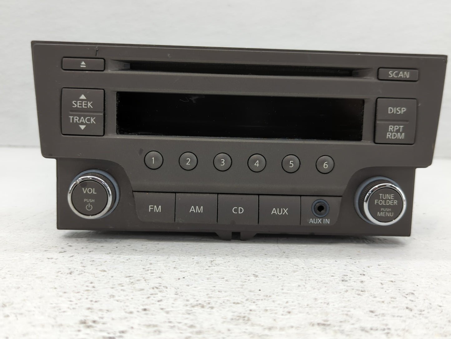 2013-2014 Nissan Sentra Radio AM FM Cd Player Receiver Replacement P/N:28185 3RA2A Fits Fits 2013 2014 OEM Used Auto Parts -