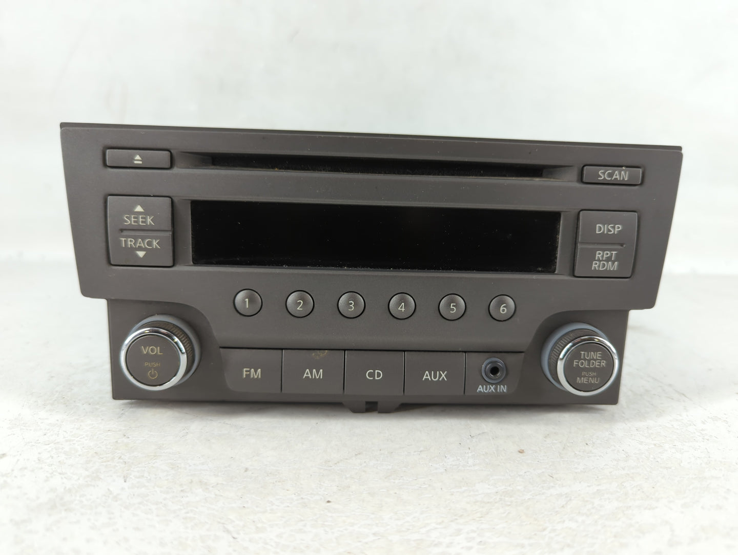 2013-2014 Nissan Sentra Radio AM FM Cd Player Receiver Replacement P/N:28185 3RA2A Fits Fits 2013 2014 OEM Used Auto Parts -