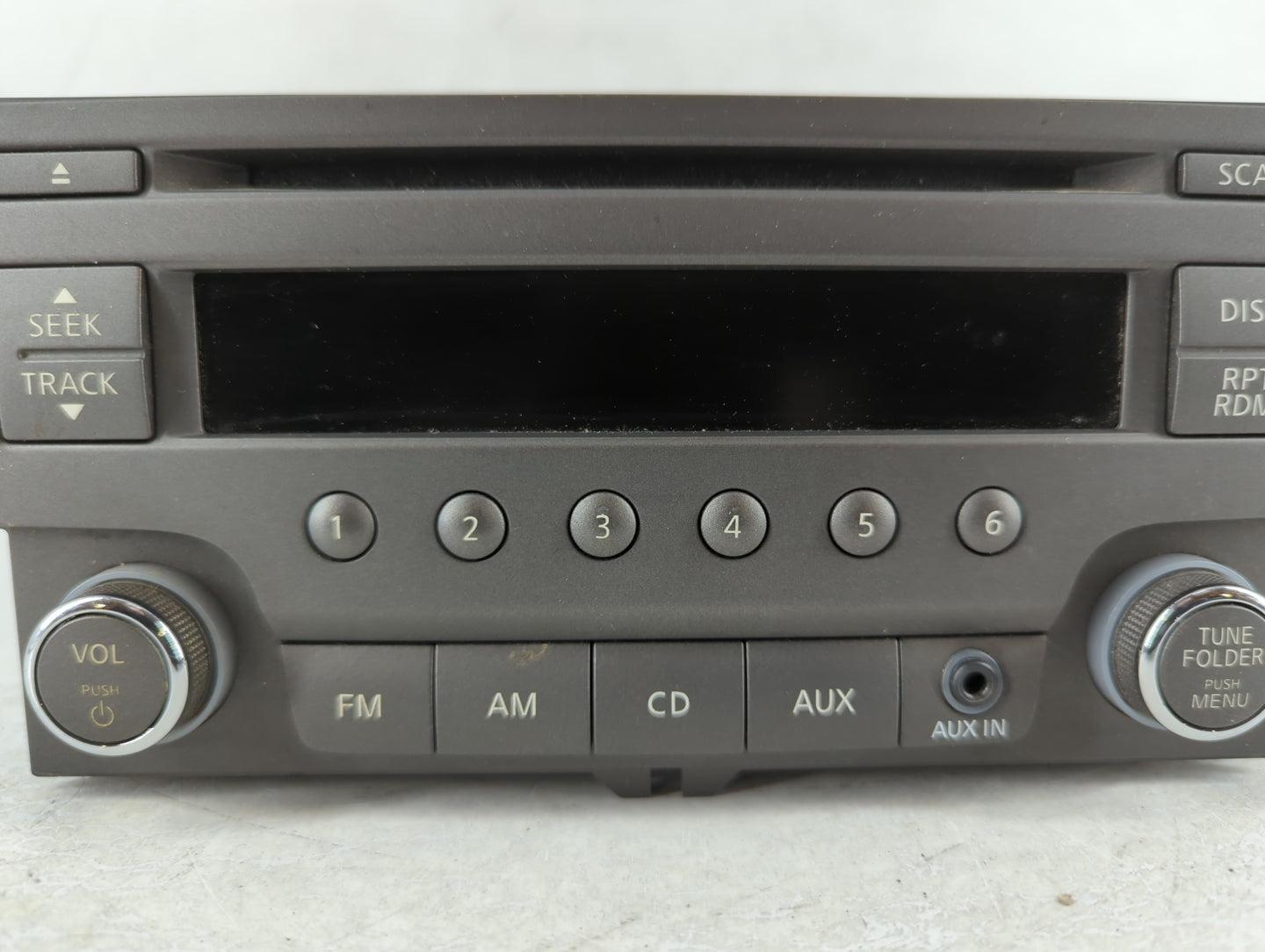 2013-2014 Nissan Sentra Radio AM FM Cd Player Receiver Replacement P/N:28185 3RA2A Fits Fits 2013 2014 OEM Used Auto Parts -