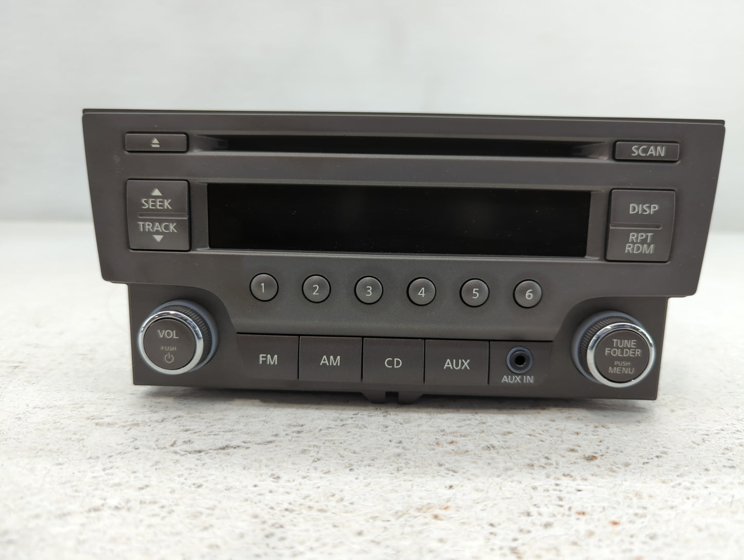 2013-2014 Nissan Sentra Radio AM FM Cd Player Receiver Replacement P/N:28185 3RA2A Fits Fits 2013 2014 OEM Used Auto Parts -