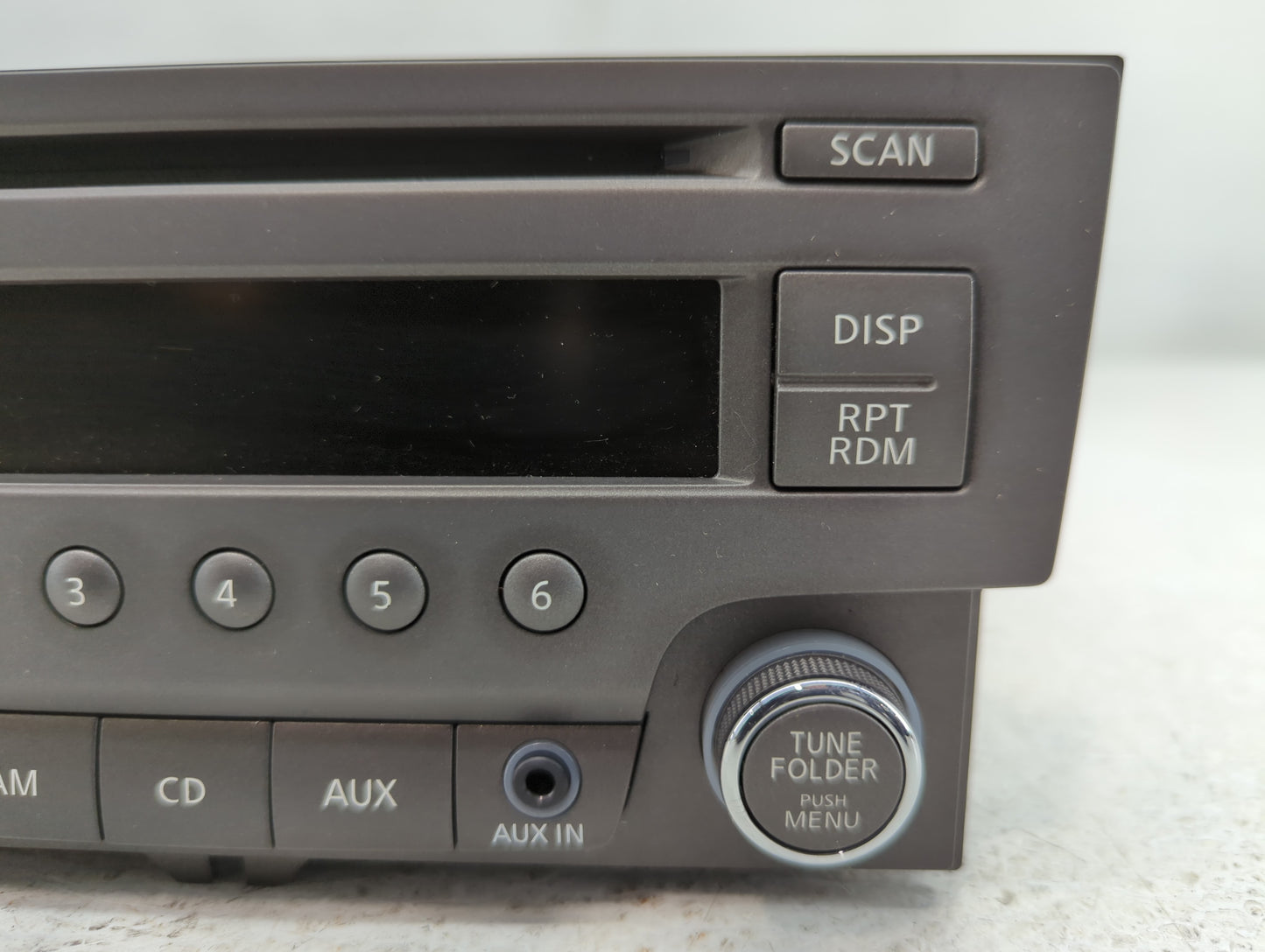 2013-2014 Nissan Sentra Radio AM FM Cd Player Receiver Replacement P/N:28185 3RA2A Fits Fits 2013 2014 OEM Used Auto Parts -