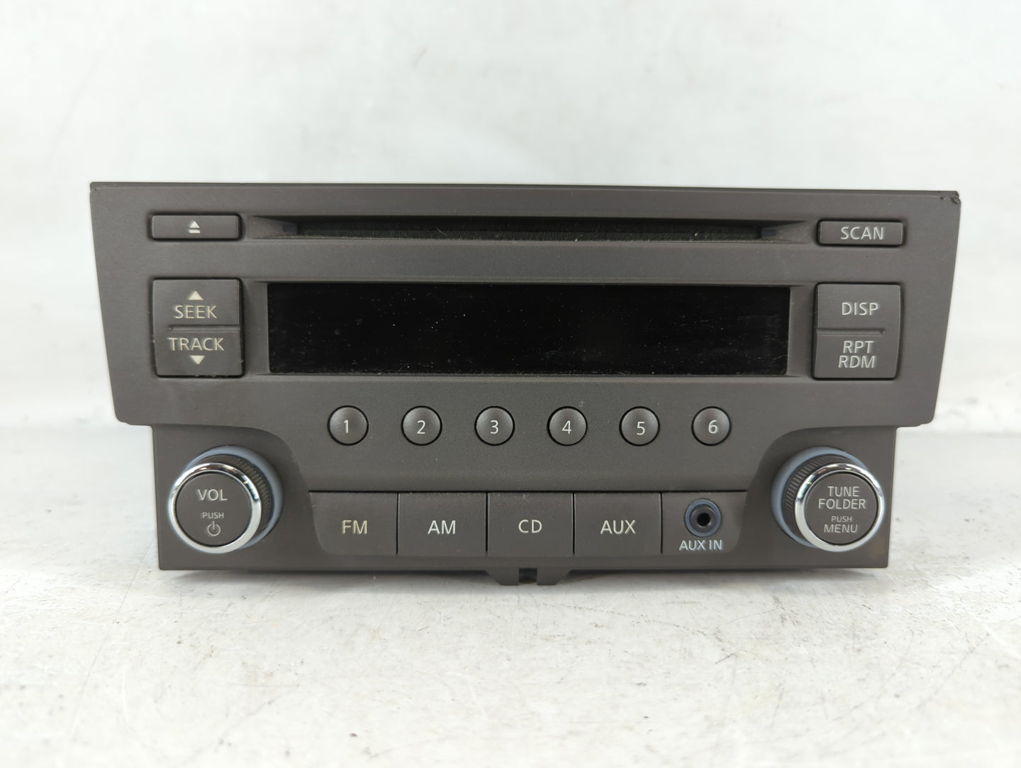 2013-2014 Nissan Sentra Radio AM FM Cd Player Receiver Replacement P/N:28185 3RA2A Fits Fits 2013 2014 OEM Used Auto Parts -