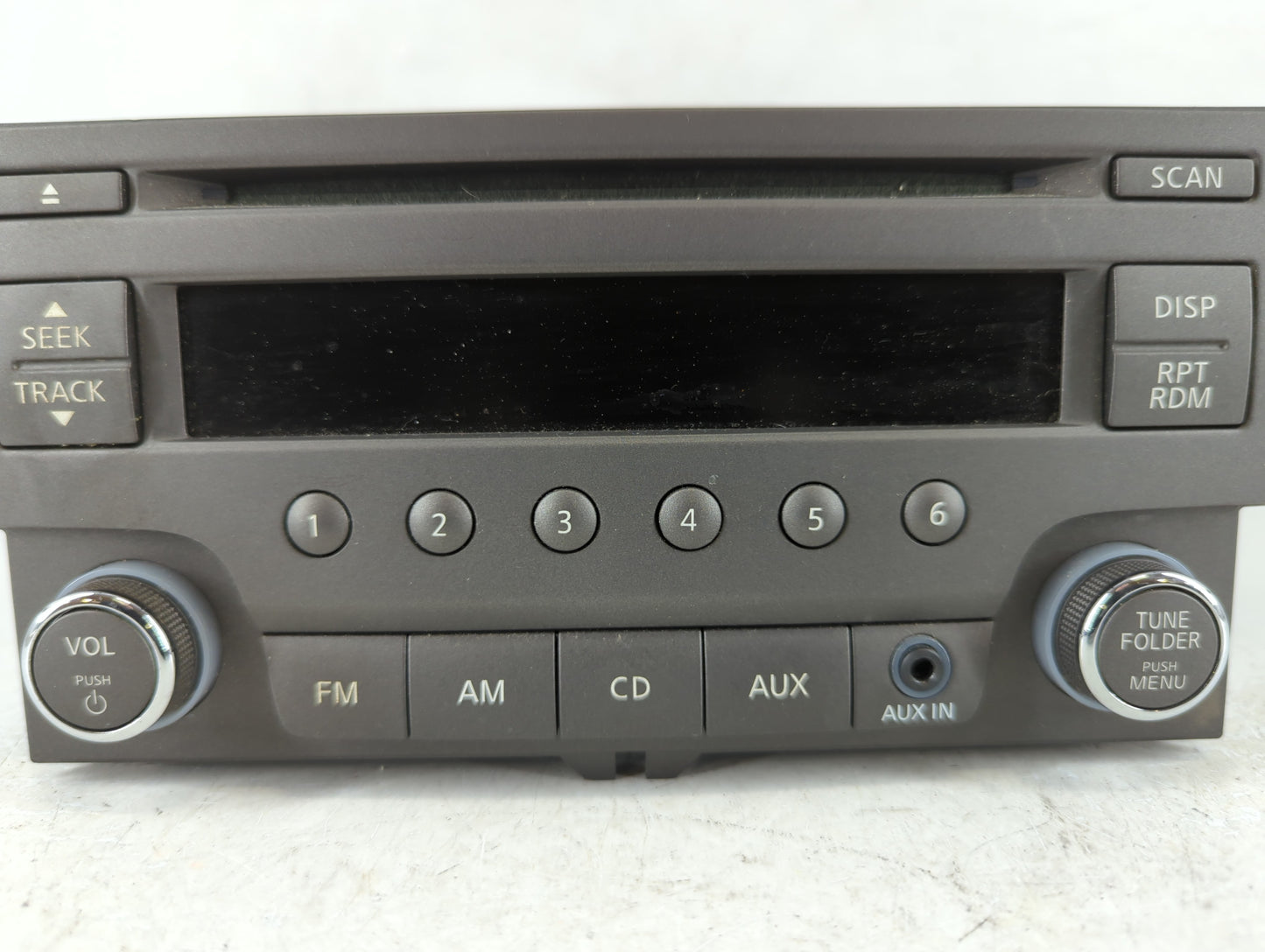 2013-2014 Nissan Sentra Radio AM FM Cd Player Receiver Replacement P/N:28185 3RA2A Fits Fits 2013 2014 OEM Used Auto Parts -