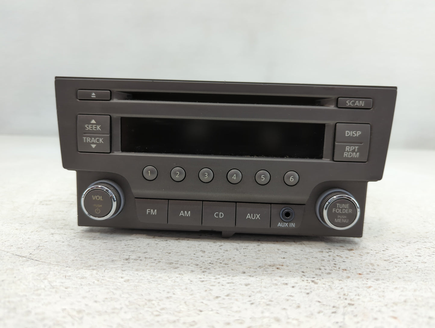 2013-2014 Nissan Sentra Radio AM FM Cd Player Receiver Replacement P/N:28185 3RA2A Fits Fits 2013 2014 OEM Used Auto Parts -