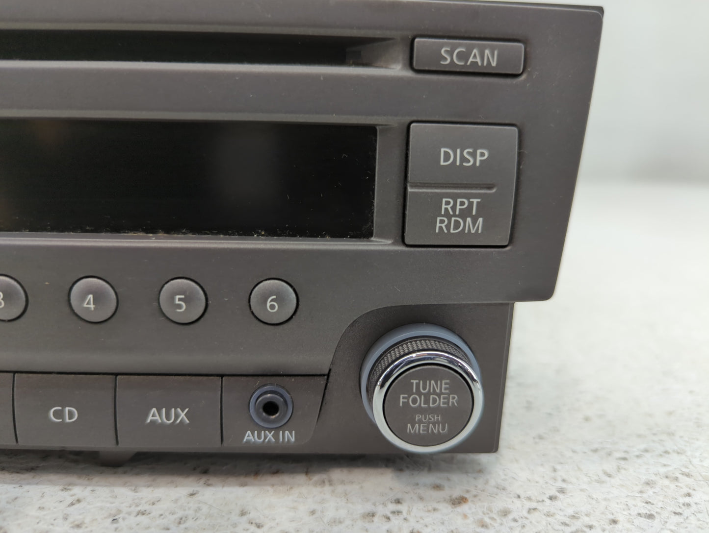 2013-2014 Nissan Sentra Radio AM FM Cd Player Receiver Replacement P/N:28185 3RA2A Fits Fits 2013 2014 OEM Used Auto Parts -