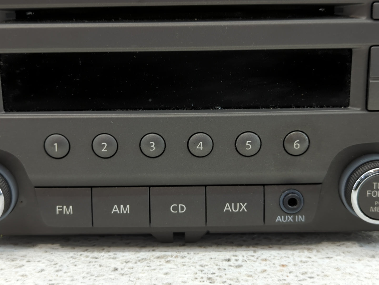 2013-2013 Nissan Sentra Am Fm Cd Player Radio Receiver - Oemusedautoparts1.com
