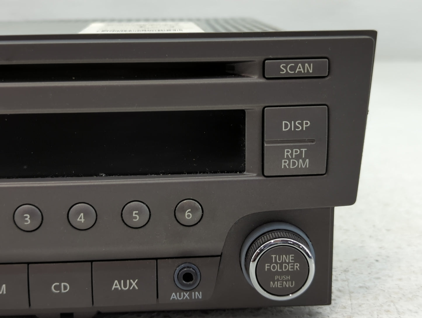 2013-2013 Nissan Sentra Am Fm Cd Player Radio Receiver - Oemusedautoparts1.com