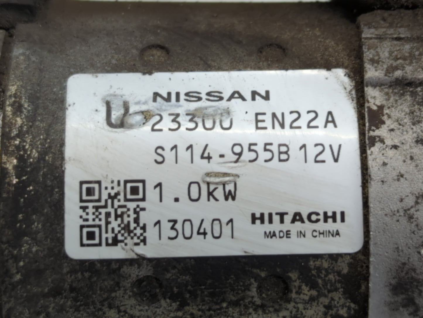 2013-2019 Nissan Sentra Car Starter Motor Solenoid OEM P/N:S114-955B 23300 EN22A Fits Fits 2013 2014 2015 2016 2017 2018 201