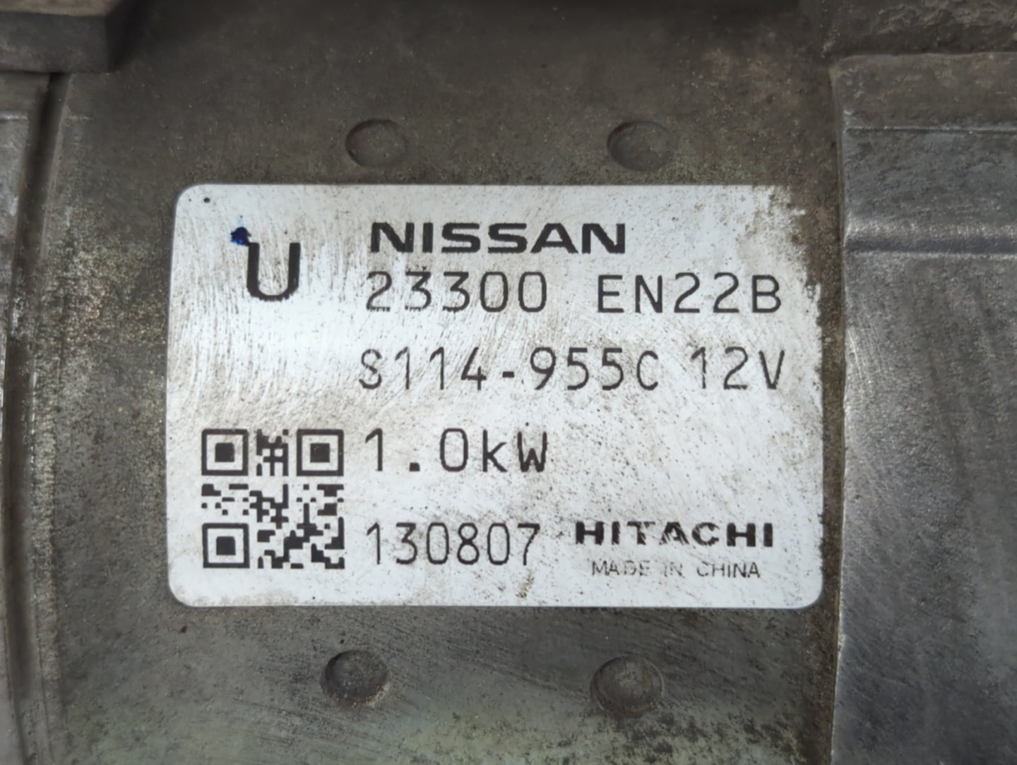 2013-2019 Nissan Sentra Car Starter Motor Solenoid OEM P/N:23300 EN22B Fits Fits 2013 2014 2015 2016 2017 2018 2019 2020 OEM