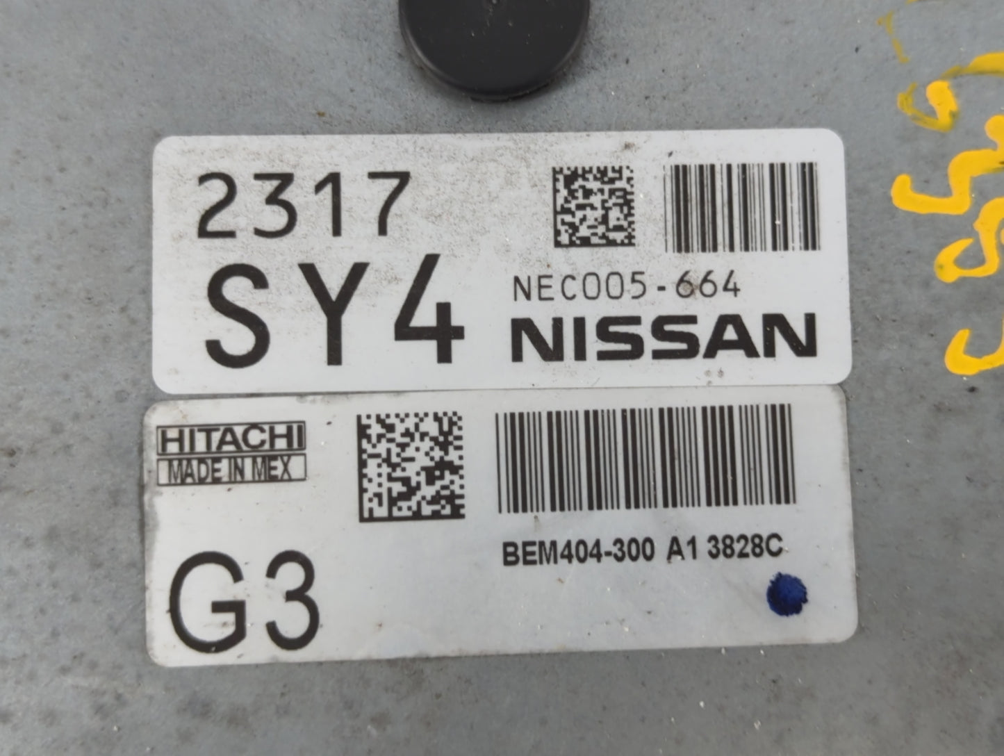 2013-2015 Nissan Sentra PCM Engine Control Computer ECU ECM PCU OEM P/N:A13828C BEM404-300 Fits Fits 2013 2014 2015 OEM Used