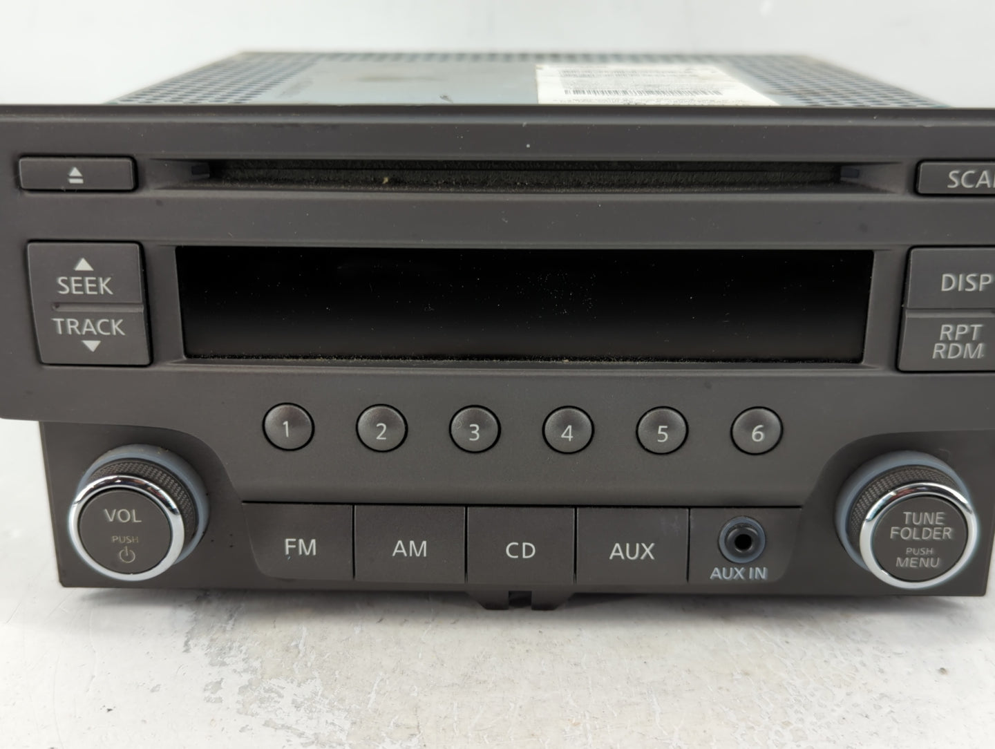 2013-2014 Nissan Sentra Radio AM FM Cd Player Receiver Replacement P/N:28185 3RA2A Fits Fits 2013 2014 OEM Used Auto Parts -