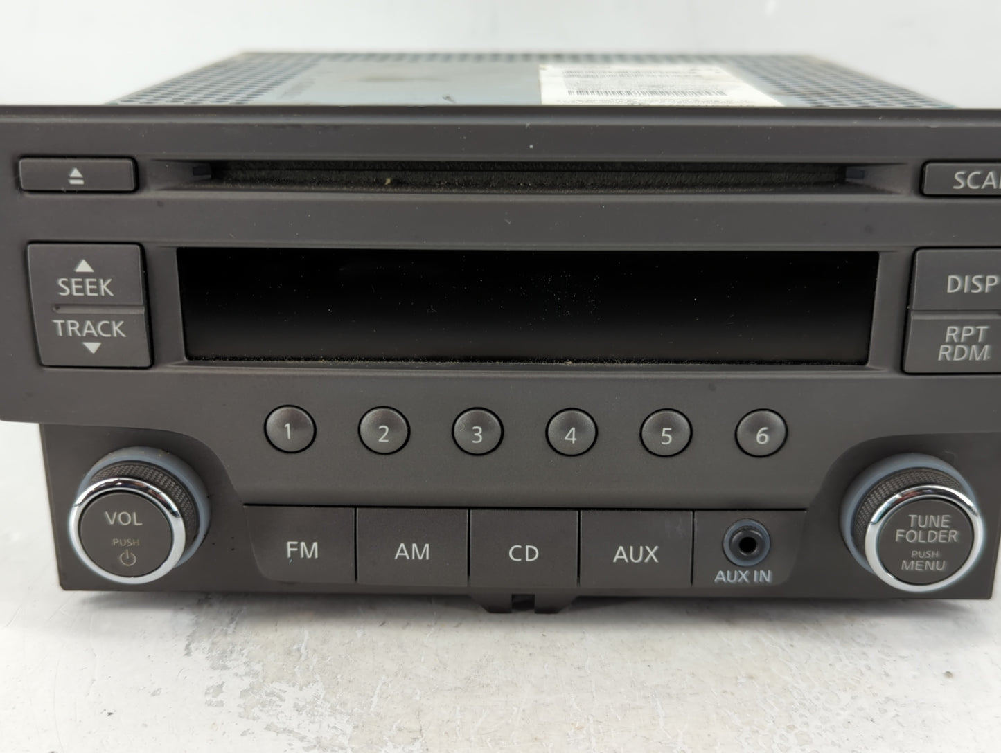 2013-2014 Nissan Sentra Radio AM FM Cd Player Receiver Replacement P/N:28185 3RA2A Fits Fits 2013 2014 OEM Used Auto Parts -